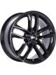 BBS SX 18x8 5x108 ET45 Crystal Black Wheel -70mm PFS/Clip Required