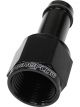 Aeroflow Straight Hose Barb Female -16AN to 1 Inch Female Black