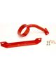 BMR 05-10 S197 Mustang Front Driveshaft SAFEty Loop Red