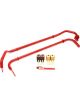 BMR 10-11 5th Gen Camaro Front & Rear Sway Bar Kit w/ Bushings Red