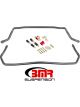 BMR 78-87 G-Body Front & Rear Sway Bar Kit w/ Bushings Black Hammertone
