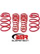 BMR 07-14 Shelby GT500 Performance Version Lowering Springs Set Of 4 Red
