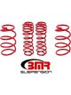BMR 07-14 Shelby GT500 Drag Lowering Springs Set Of 4 Red