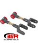 BMR 79-04 Fox Mustang Upper Control Arms On-Car Adj. Polyurethane Bla