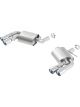 Borla 16 For Chevy Camaro 6.2L Atak Rear Section Exhaust w/o Dual Mode V