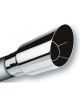 Borla Universal Polished Tip Single Round Angle-Cut inlet 2 1/2