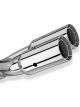 Borla Universal Polished Tip Dual Round Intercooled inlet 2 1/2