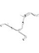 Borla 10-14 For VW GTI Base 2.0L 4cyl Catback Exhaust