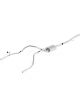 Borla 14 Silv/Sierra 1500 EC Std/CC Short 143.5in WB Touring Single Spl