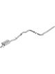 Borla 2019 For Volkswagen Jetta 1.4L 2.5in Pipe Dia 2.5in Tip Turn Down