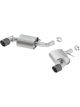 Borla 16 For Chevy Camaro 6.2L Atak Rear Section Exhaust w/o NPP