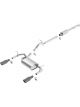 Borla 12-16 For Jeep Wrangler 3.6L AT/MT 4DR 4WD S SQ RL AC SR 2.5in