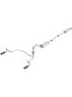 Borla 15-17 F-150 2.7/3.5L V6 EcoBoost / 5.0L V8 Black Chrome Cat-Bac