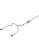 Borla 19 For Chevrolet Silverado/GMC Sierra 1500 6.2L SS ATAK Catback