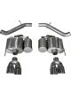 Corsa 16-18 Cadillac ATS-V 3.6T 4in Polished Sport Axle-Back Exhaust