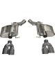 Corsa 12-13 For BMW M5 F10 Polished Sport Axle-Back Exhaust