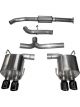 Corsa 2015 For Subaru WRX Cat Back Exhaust, Black Quad 3.5in Tips *Sp