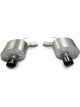 Corsa 09-13 Cadillac CTS Sedan V 6.2L V8 Black Sport Axle-Back Exhaust