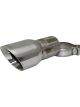 Corsa Single Universal 3.0in Inlet / 4in Outlet Polished Pro-Series Tip