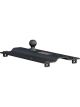 Curt Bent Plate 5th Wheel Rail Gooseneck Hitch w/Ball Offset 3in