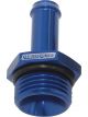 Aeroflow Straight Hose Barb 3/8 Inch to -8 ORB Blue
