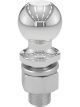 Curt 2-5/16in Trailer Ball 1-1/4in x 2-5/8in Shank 10000lbs Chrome Packa