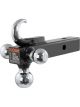 Curt Multi-Ball Mount w/Hook 2in Solid Shank 1-7/8in 2in & 2-5/16in Chro