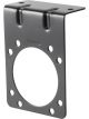 Curt Connector Mounting Bracket for 7-Way RV Blade Black Packaged