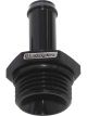 Aeroflow Straight Hose Barb 1/2 Inch to -8 ORB Black