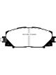EBC 11+ For Lexus CT200h 1.8 Hybrid Greenstuff Front Brake Pads