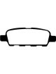 EBC 08-13 For Infiniti EX35 3.5 Greenstuff Rear Brake Pads