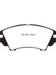 EBC 10+ For Buick Allure Canada 3.0 Greenstuff Front Brake Pads
