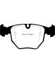 EBC 00-04 For BMW M5 5.0 E39 Redstuff Front Brake Pads
