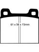 EBC 64-69 For Porsche 911 2.0 M Caliper Solid front rotor Redstuff Fro…