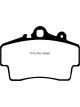 EBC 97-99 For Porsche Boxster Cast Iron Rotors only 2.5 Redstuff Fron