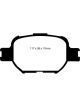 EBC Redstuff Front Brake Pads Fits 04-10 Scion TC 2.4