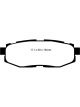 EBC 12+ Scion FR-S 2 Redstuff Rear Brake Pads