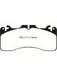 EBC 09+ For Lexus LS460 4.6 Sport Redstuff Front Brake Pads