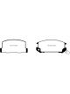 EBC 85-90 For Toyota MR2 1.6 Redstuff Rear Brake Pads