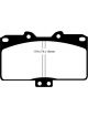 EBC 91-93 For Dodge Stealth 3.0 4WD Yellowstuff Front Brake Pads