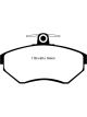 EBC 97-02 For Volkswagen Cabriolet 2.0 Yellowstuff Front Brake Pads