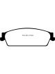 EBC 09-14 Cadillac Escalade 6.0 Hybrid Yellowstuff Rear Brake Pads