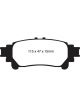 EBC 13+ For Lexus GS350 3.5 RWD Yellowstuff Rear Brake Pads