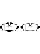 EBC 07-14 For Mini Hardtop 1.6 Yellowstuff Rear Brake Pads