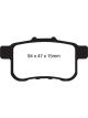 EBC 09-14 For Acura TSX 2.4 Yellowstuff Rear Brake Pads
