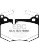 EBC 15-17 For Lexus RC F / 16-18 For Lexus GS F Yellowstuff Rear Brak…