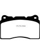 EBC 04-05 Cadillac CTS-V 5.7 Bluestuff Front Brake Pads