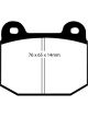 EBC 99-03 For Mitsubishi Lancer Evolution 2.0 Turbo Bluestuff Rear