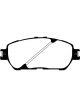 EBC 10 For Toyota Sienna 2.7 Greenstuff Front Brake Pads
