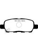 EBC 10-13 For Infiniti FX35 3.5 Greenstuff Rear Brake Pads